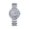 Tiffany & Co. Atlas® 34 mm Watch in Stainless Steel with Diamonds and Gray Mother-of-pearl | ^Women Fine Watches|Women’s Watches