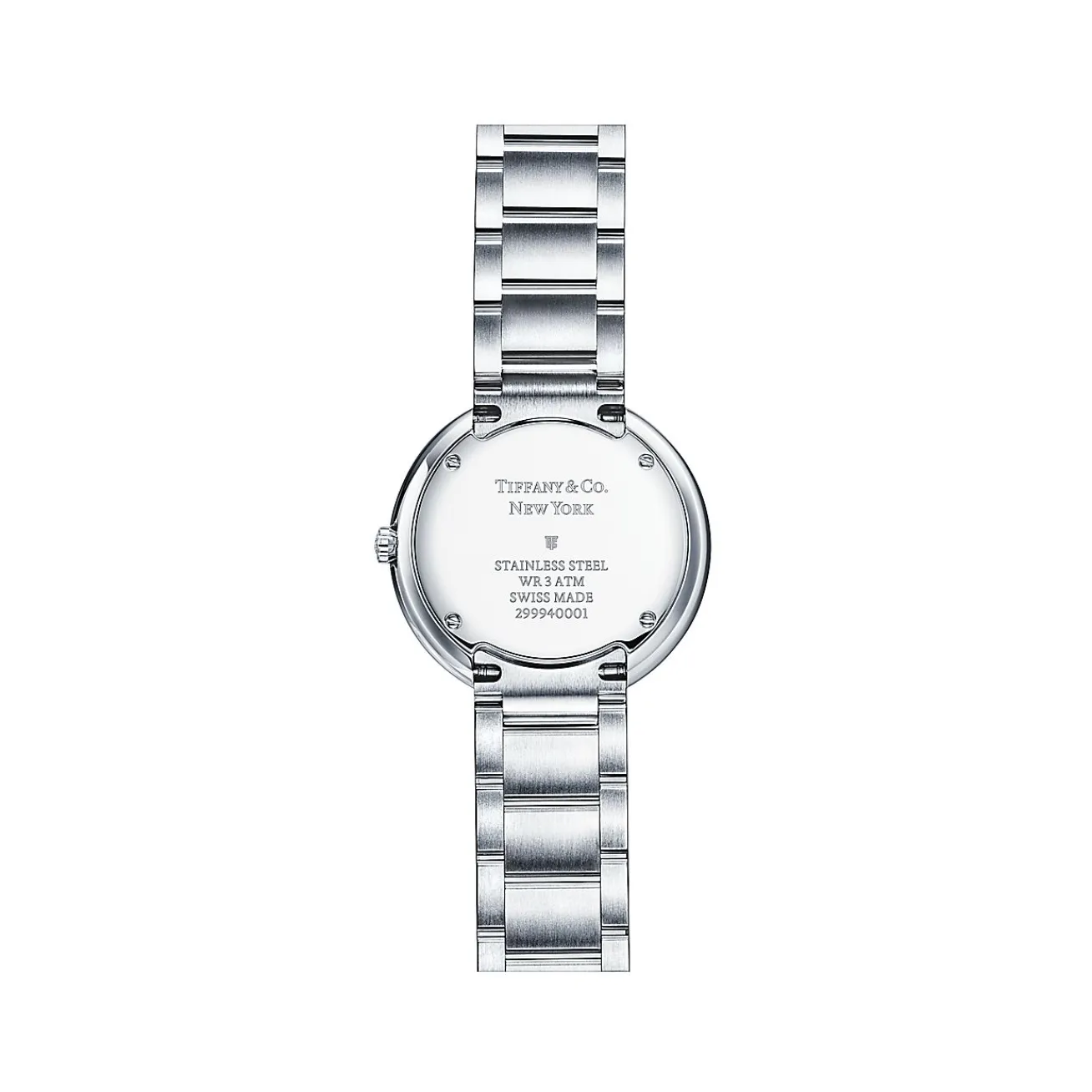 Tiffany & Co. Atlas® 34 mm Watch in Stainless Steel with Diamonds and a Tiffany Blue® Dial | ^Women Fine Watches|Business Gifts