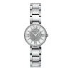 Tiffany & Co. Atlas® 24 mm watch in stainless steel with diamonds and a pavé diamond dial. | ^Women Fine Watches|Women’s Watches