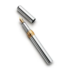 Tiffany & Co. Atlas® Fountain Pen in Sterling Silver with Gold Vermeil | ^ The Home|Housewarming Gifts