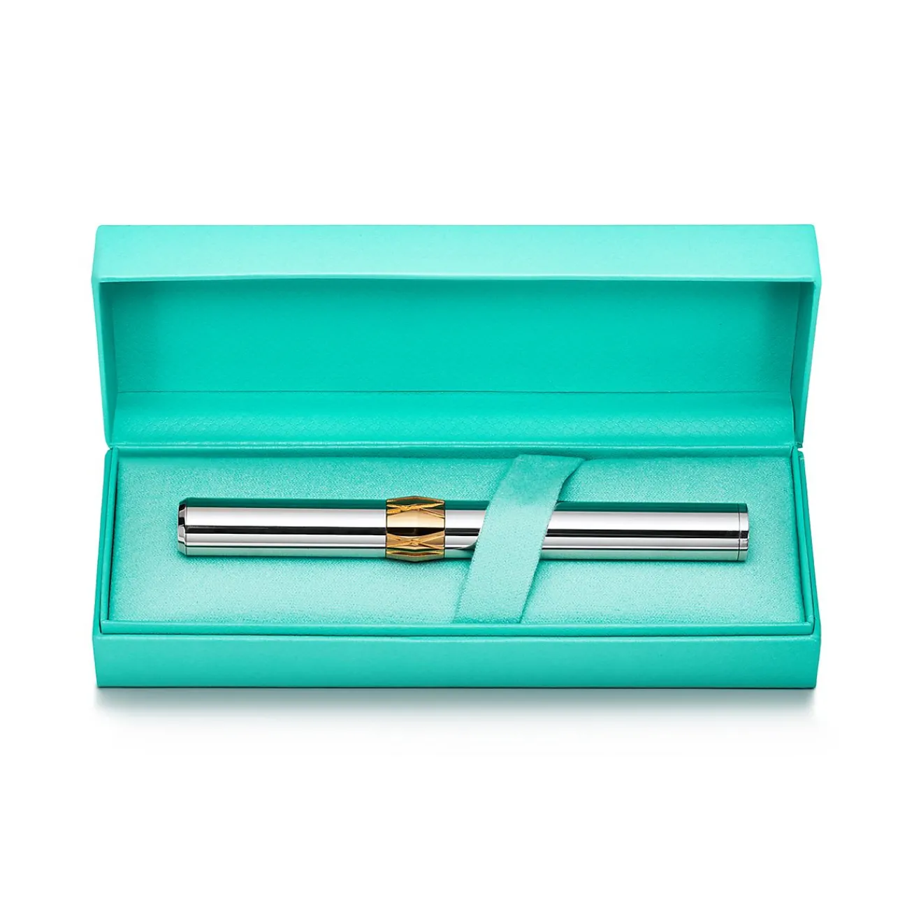 Tiffany & Co. Atlas® Fountain Pen in Sterling Silver with Gold Vermeil | ^ The Home|Housewarming Gifts