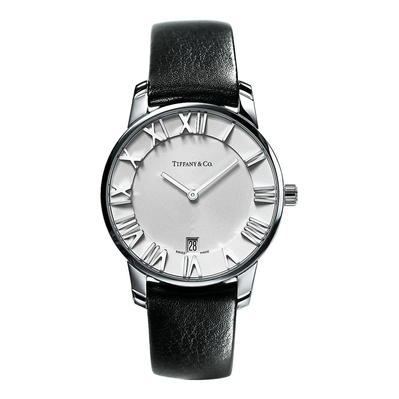 Tiffany & Co. Atlas® 2-Hand 37.5 mm watch in stainless steel. | ^ Fine Watches|Him