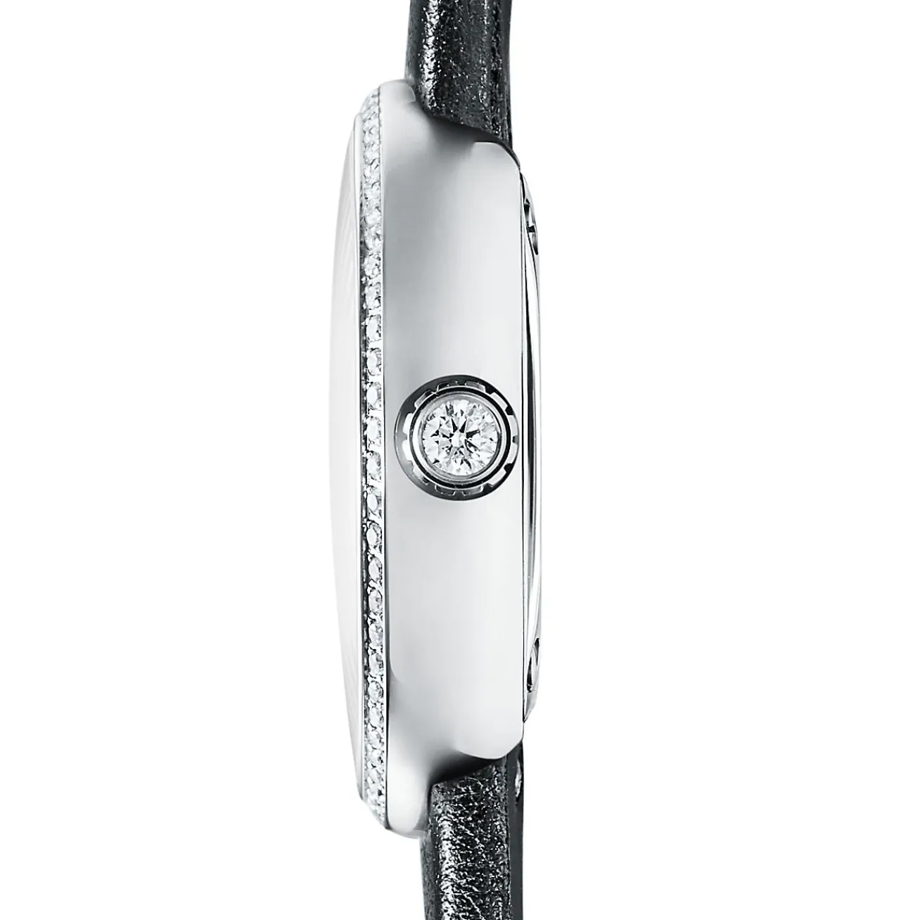 Tiffany & Co. Atlas® 2-Hand 24 mm women's watch in stainless steel with diamonds. | ^Women Business Gifts|Women’s Watches