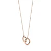 Tiffany & Co. Atlas® X Closed Interlocking Pendant in Rose Gold | ^ Necklaces & Pendants|Men's Jewelry