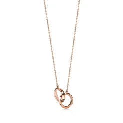 Tiffany & Co. Atlas® X Closed Interlocking Pendant in Rose Gold | ^ Necklaces & Pendants|Men's Jewelry