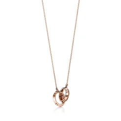 Tiffany & Co. Atlas® X Closed Interlocking Pendant in Rose Gold | ^ Necklaces & Pendants|Men's Jewelry