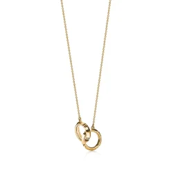 Tiffany & Co. Atlas® X Closed Interlocking Pendant in Yellow Gold | ^ Necklaces & Pendants|Men's Jewelry