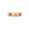 Tiffany & Co. Atlas® X Closed Narrow Ring in Rose Gold with Diamonds, 4.5 mm Wide | ^ Rings|Men's Jewelry