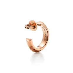 Tiffany & Co. Atlas® X Hoop Earrings in Rose Gold, Small | ^ Earrings|Hoop Earrings