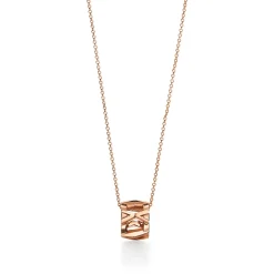 Tiffany & Co. Atlas® X Open Pendant in Rose Gold, Large | ^ Necklaces & Pendants|Men's Jewelry