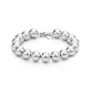 Tiffany & Co. Bead bracelet in sterling silver, 7.5" long and 10 mm. | ^ Bracelets|Men's Jewelry