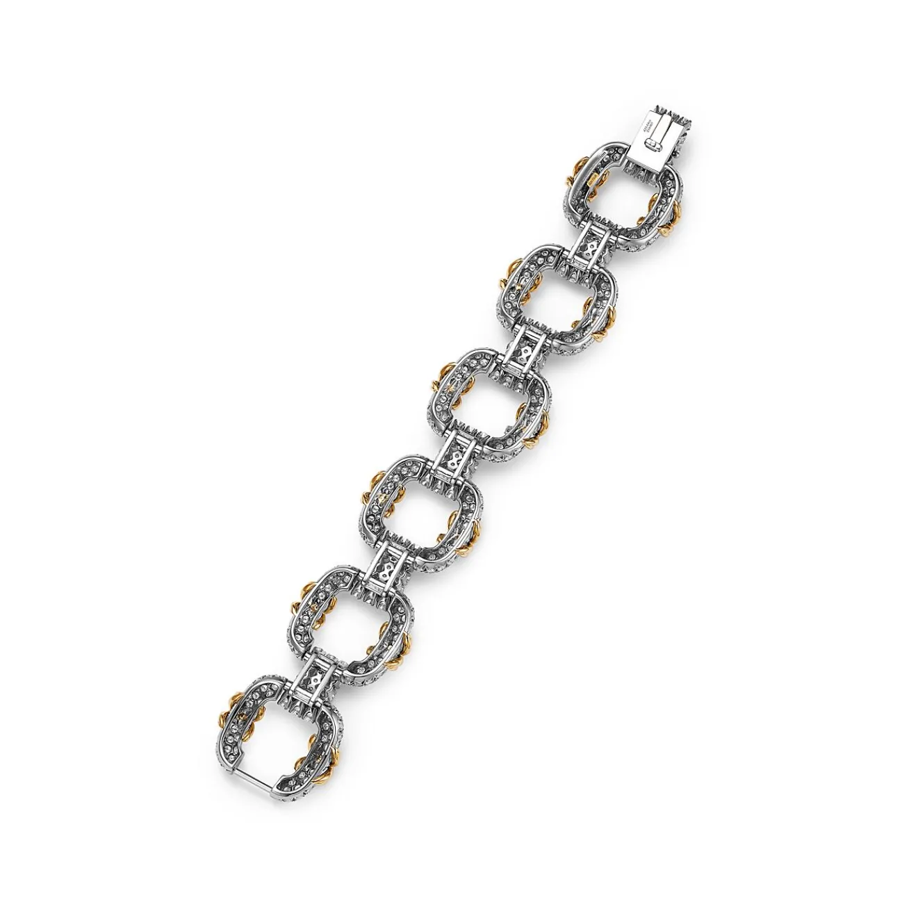 Tiffany & Co. Bracelet in Platinum and Yellow Gold with Diamonds | ^ Bracelets|Gold Jewelry