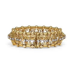 Tiffany & Co. Bracelet in Yellow Gold and Platinum with Diamonds | ^ Bracelets|Gold Jewelry