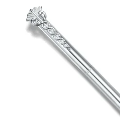 Tiffany & Co. Caduceus clip retractable ballpoint pen in sterling silver. | ^ Him|Gifts for Him