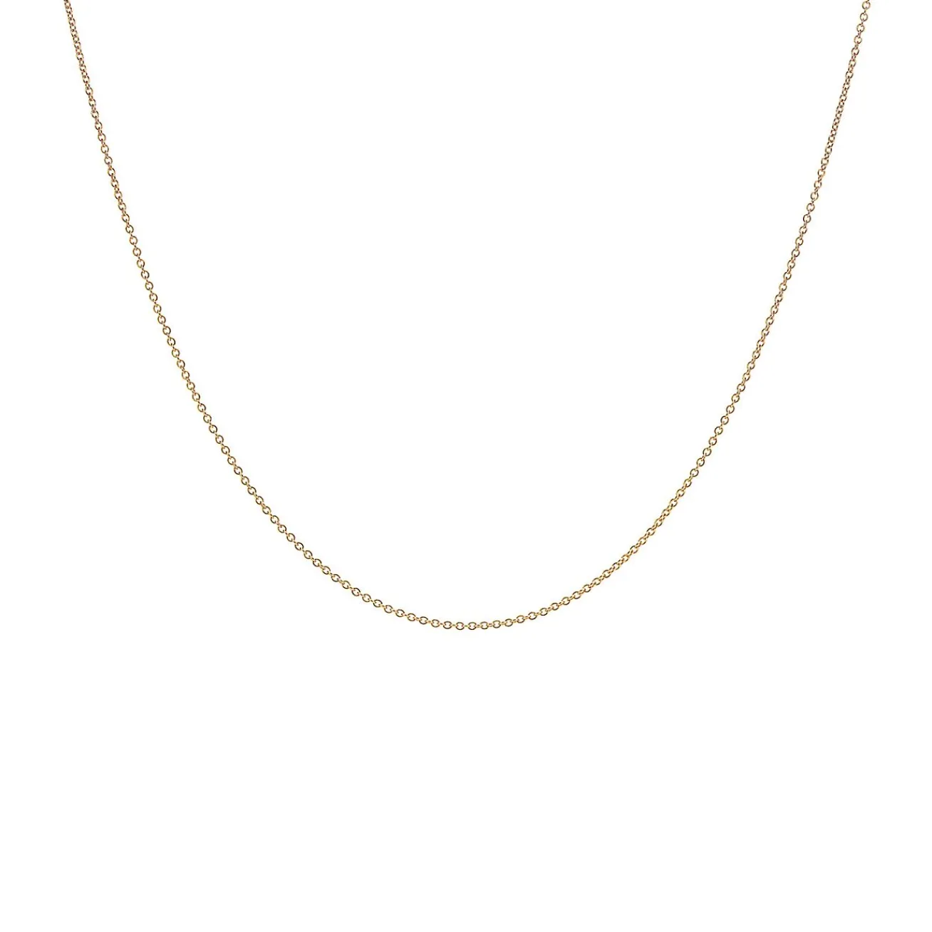 Tiffany & Co. Chain Necklace in Yellow Gold, 18" | ^ Necklaces & Pendants|Gold Jewelry