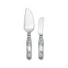 Tiffany & Co. Chrysanthemum cheese knife and server in sterling silver. | ^ The Couple|Wedding Gifts