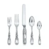 Tiffany & Co. Chrysanthemum five-piece flatware set in sterling silver. | ^ The Couple|Wedding Gifts