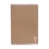 Tiffany & Co. Color Block Blanket in Beige and Morganite Pink Cashmere and Wool | ^ The Couple|Wedding Gifts