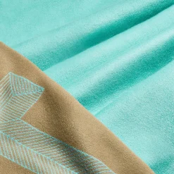 Tiffany & Co. Color Block Blanket in Tiffany Blue® and Camel Brown Cashmere and Wool | ^ Him|Gifts for Him