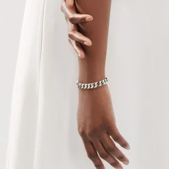 Tiffany & Co. Curb link bracelet in sterling silver, medium. | ^ Bracelets|Men's Jewelry