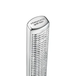 Tiffany & Co. Diamond Point bottle opener in sterling silver and stainless steel. | ^ The Couple|Wedding Gifts