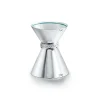 Tiffany & Co. Diamond Point jigger in sterling silver with a Tiffany Blue® accent. | ^ Him|Gifts for Him