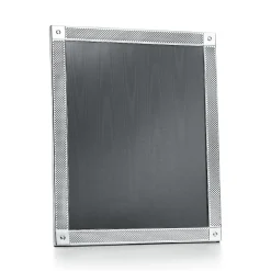Tiffany & Co. Diamond Point rectangular frame in sterling silver. | ^ The Couple|Wedding Gifts