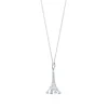 Tiffany & Co. Eiffel Tower charm in sterling silver on a chain. | ^ Sterling Silver Jewelry