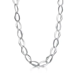 Tiffany & Co. Elsa Peretti® Aegean necklace in sterling silver. | ^ Necklaces & Pendants|Bold Silver Jewelry