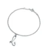Tiffany & Co. Elsa Peretti® Alphabet bracelet in sterling silver. Letters A-Z available. | ^ Bracelets|Gifts for Her