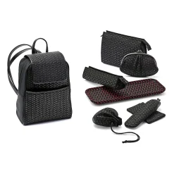 Tiffany & Co. Elsa Peretti® backpack in black leather with lacquered Open Hearts. | ^Women Elsa Peretti®|Bags