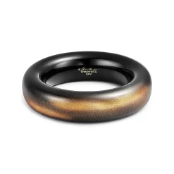 Tiffany & Co. Elsa Peretti® bangle in black and gold lacquer over Japanese hardwood, medium. | ^ Bracelets|Elsa Peretti®