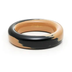 Tiffany & Co. Elsa Peretti® bangle in black and ivory lacquer over Japanese hardwood, medium. | ^ Bracelets|Elsa Peretti®