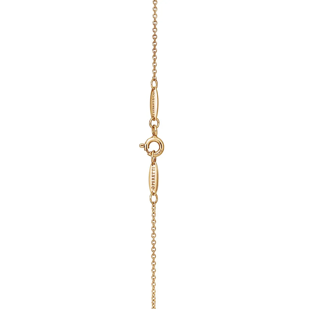 Tiffany & Co. Elsa Peretti® Bean® design Pendant in Yellow Gold, 6.5 mm | ^ Necklaces & Pendants|Gold Jewelry