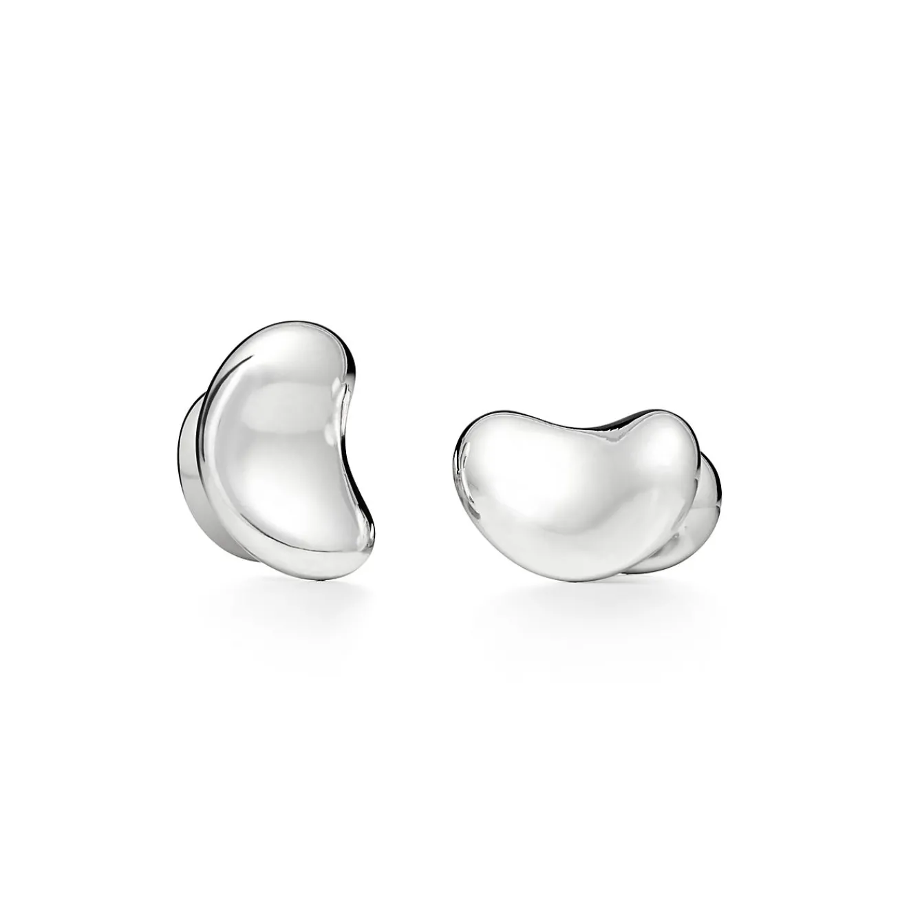 Tiffany & Co. Elsa Peretti® Bean® design Cuff Links in Sterling Silver, 18 mm | ^ Elsa Peretti®|Him