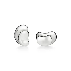 Tiffany & Co. Elsa Peretti® Bean® design Cuff Links in Sterling Silver, 18 mm | ^ Elsa Peretti®|Him