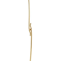 Tiffany & Co. Elsa Peretti® Bean® design Wire Necklace in Yellow Gold, 20 mm | ^ Necklaces & Pendants|Gold Jewelry