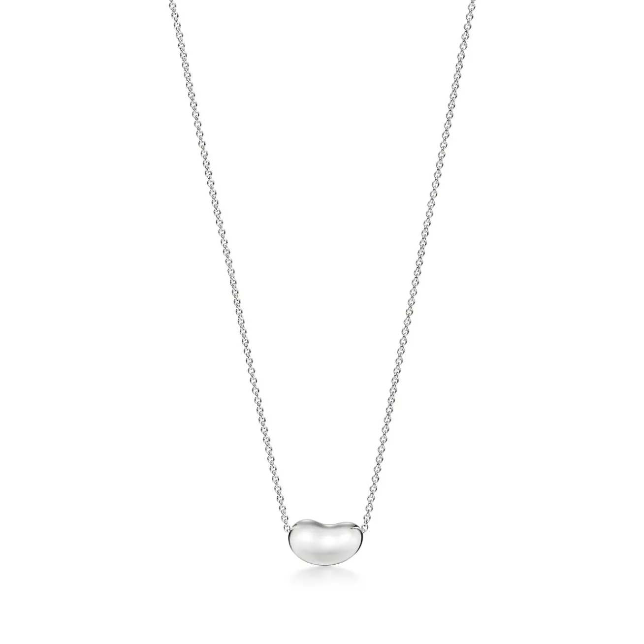 Tiffany & Co. Elsa Peretti® Bean® design Pendant in Sterling Silver, 12 mm | ^ Necklaces & Pendants|Gifts for Her