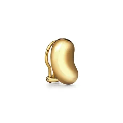 Tiffany & Co. Elsa Peretti® Bean® design Ear Clips in Yellow Gold, 20 mm | ^ Earrings|New Jewelry