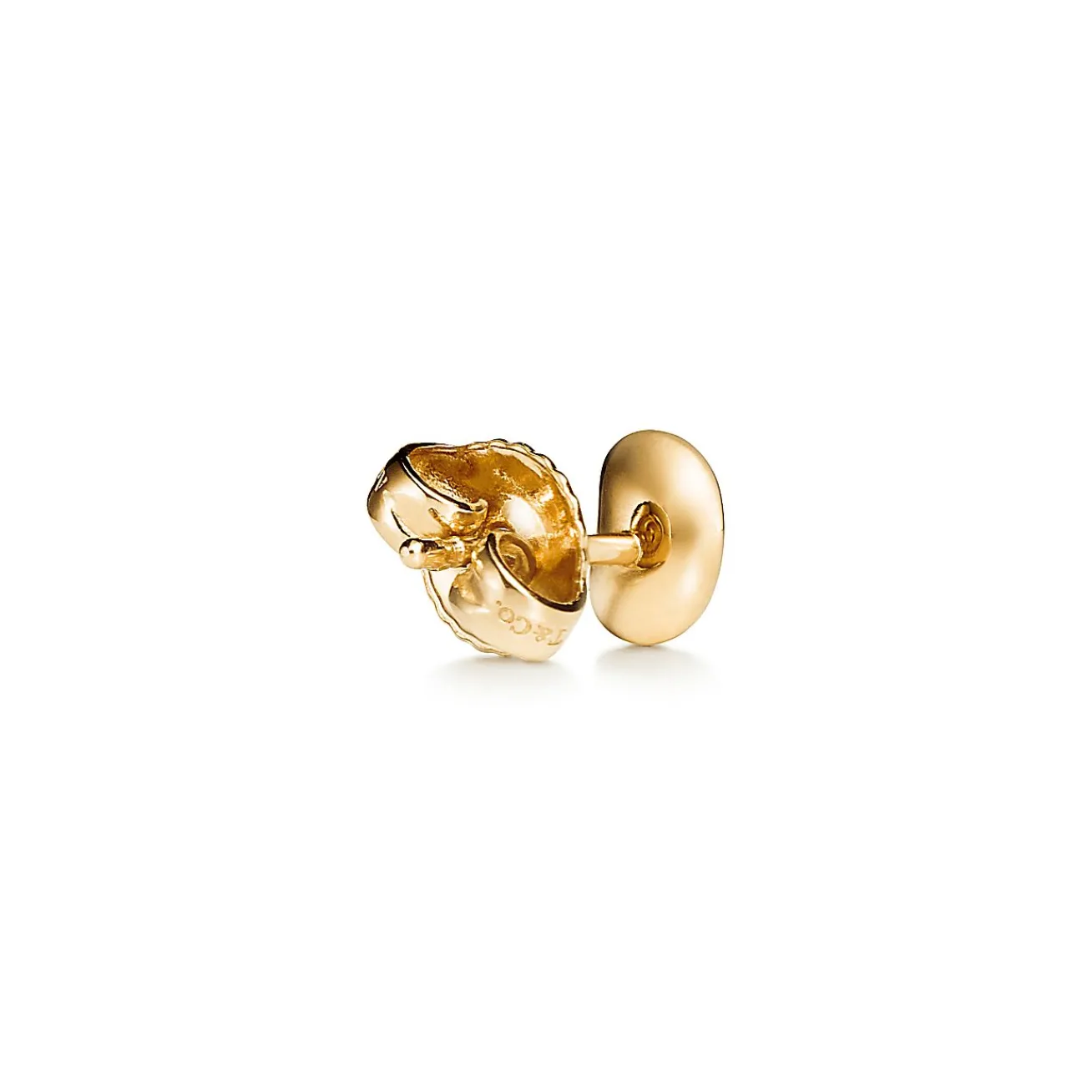 Tiffany & Co. Elsa Peretti® Bean® design Earrings in Yellow Gold, 9 mm | ^ Earrings|Gold Jewelry
