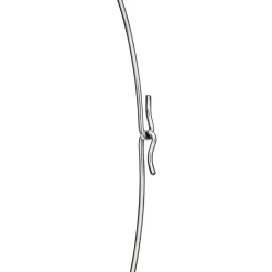 Tiffany & Co. Elsa Peretti® Bean® design Wire Necklace in Platinum with Pavé Diamonds, 20 mm | ^ Necklaces & Pendants|Platinum Jewelry