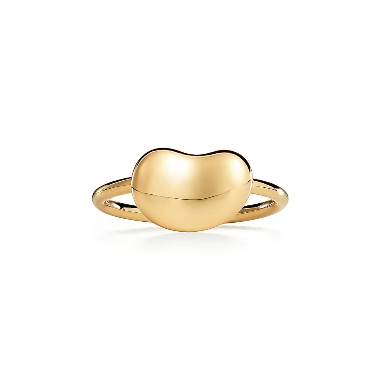 Tiffany & Co. Elsa Peretti® Bean® design Ring in Yellow Gold, 12 mm | ^ Rings|Gold Jewelry
