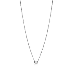 Tiffany & Co. Elsa Peretti® Bean® design Pendant in Platinum with Diamonds | ^ Necklaces & Pendants|Dainty Jewelry