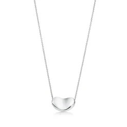 Tiffany & Co. Elsa Peretti® Bean® design Pendant in Sterling Silver, 18 mm | ^ Necklaces & Pendants|Bold Silver Jewelry