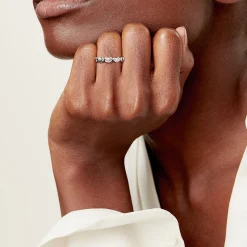 Tiffany & Co. Elsa Peretti® Bean® design Continuous Ring in Sterling Silver, 4 mm | ^ Rings|Sterling Silver Jewelry