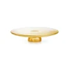 Tiffany & Co. Elsa Peretti® Bone cake plate in handmade, mouth-blown Venetian glass. | ^ Elsa Peretti®|Tableware