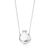 Tiffany & Co. Elsa Peretti® Bottle open bottle pendant in sterling silver, small. | ^ Necklaces & Pendants|Sterling Silver Jewelry