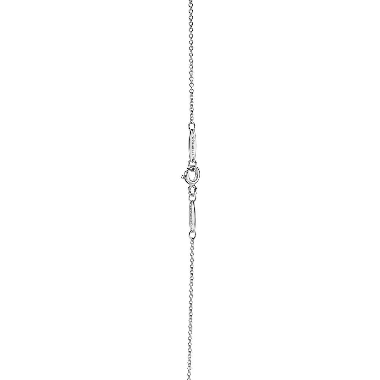Tiffany & Co. Elsa Peretti® Color by the Yard Amethyst Pendant in Silver | ^ Necklaces & Pendants|Sterling Silver Jewelry