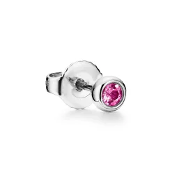 Tiffany & Co. Elsa Peretti® Color by the Yard earrings in sterling silver with pink sapphires. | ^ Earrings|Sterling Silver Jewelry