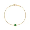 Tiffany & Co. Elsa Peretti® Color by the Yard Green Jade Bracelet in Yellow Gold | ^ Bracelets|Gold Jewelry